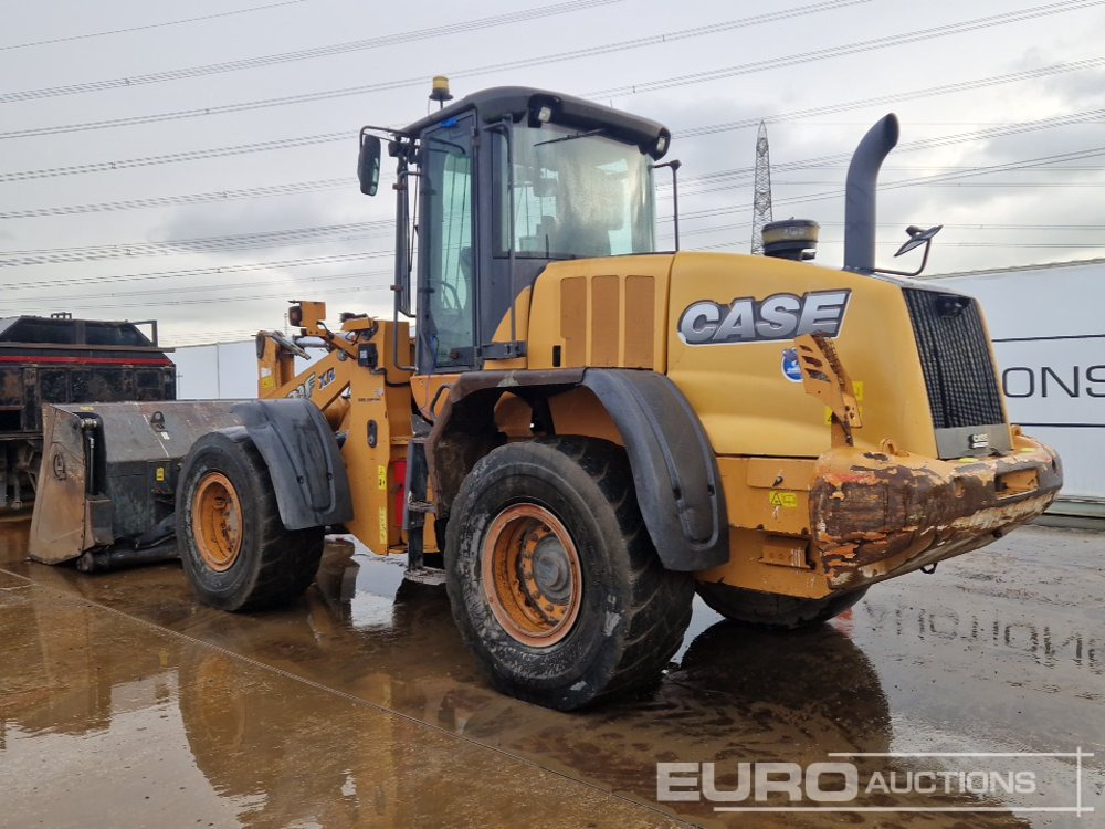 Wheel loader 2014 Case 721F