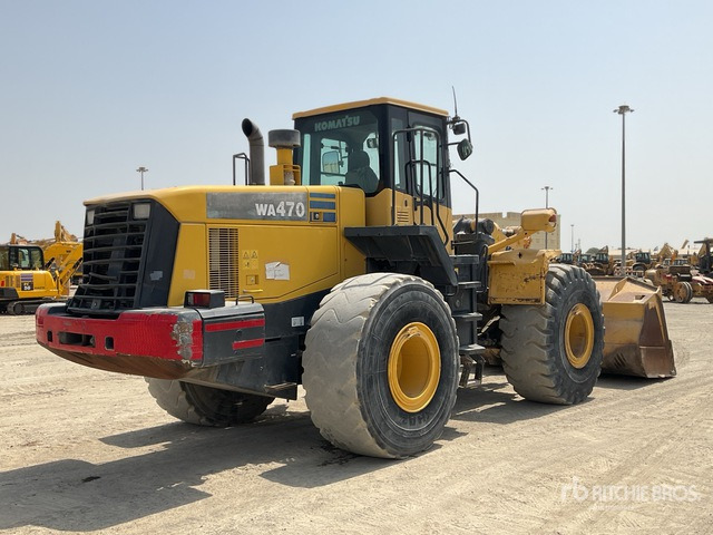 Wheel loader 2014 Komatsu WA470-5