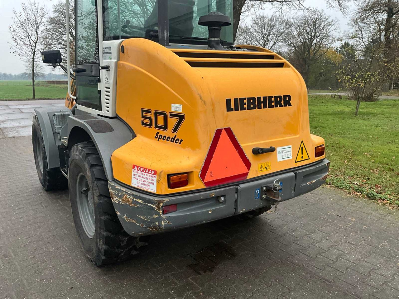 Wheel loader 2014 LIEBHERR L507 SPEEDER SHOVEL