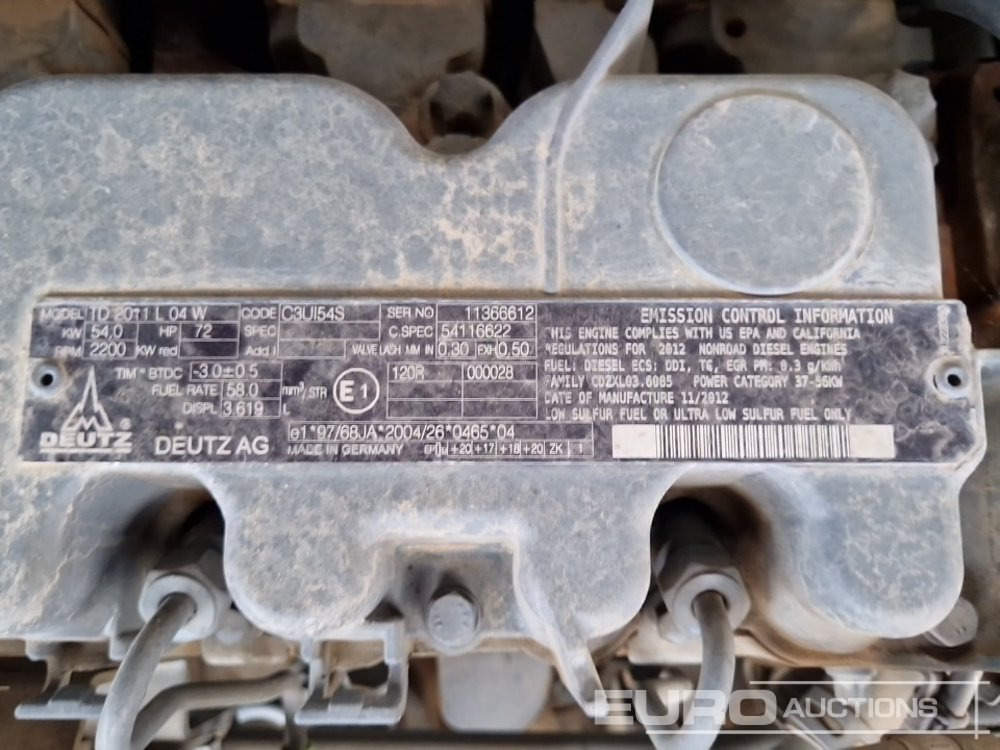 Wheel loader 2014 Terex TL100