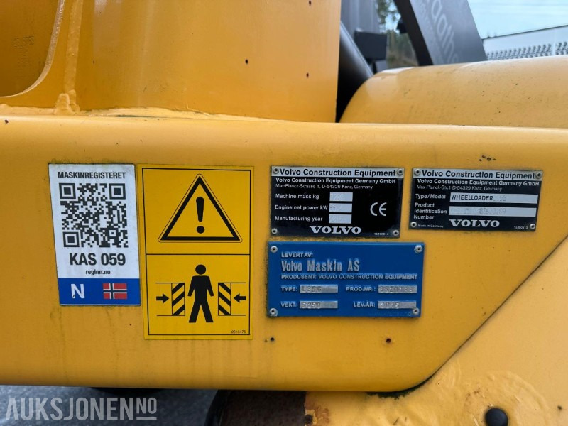 Wheel loader 2015 VOLVO L35GT HJULLASTER / KOMPAKTLASTER 6555 TIMER