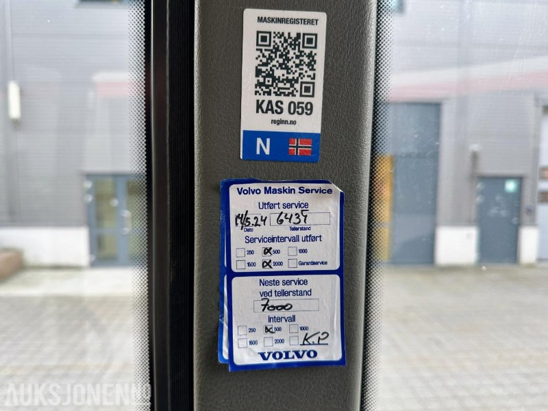 Wheel loader 2015 VOLVO L35GT HJULLASTER / KOMPAKTLASTER 6555 TIMER