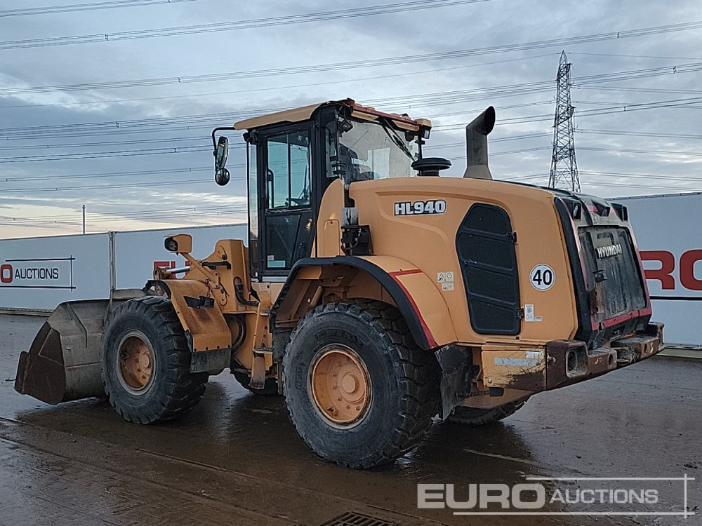 Wheel loader 2016 Hyundai HL940