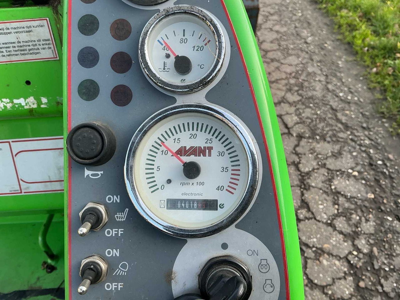 Wheel loader 2017 AVANT M630 SHOVEL