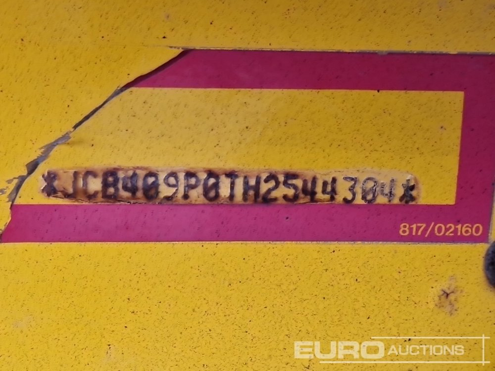 Wheel loader 2017 JCB 409