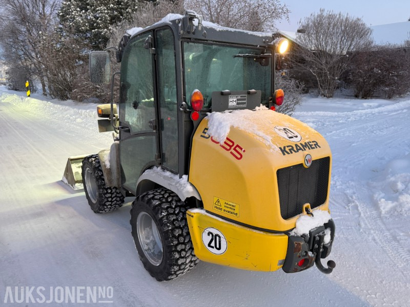 Wheel loader 2017 KramerAllrad 5035 - Pallegaffler - Planeringsskuffe - 1543T