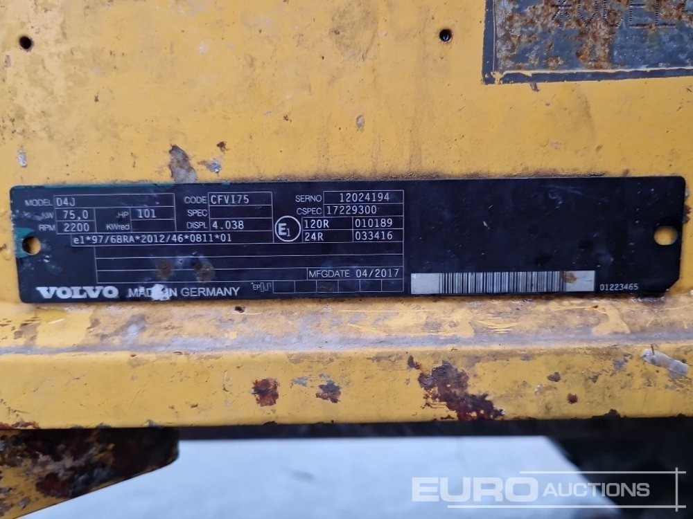 Wheel loader 2017 Volvo L45H