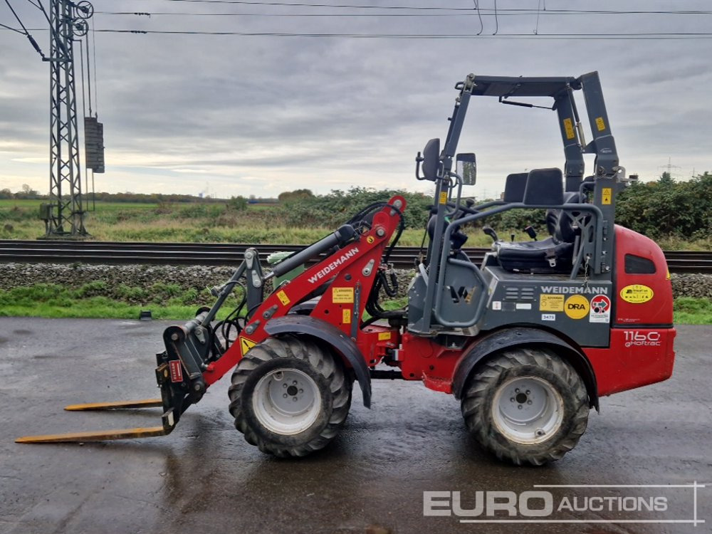 Wheel loader 2017 Weidemann 1160