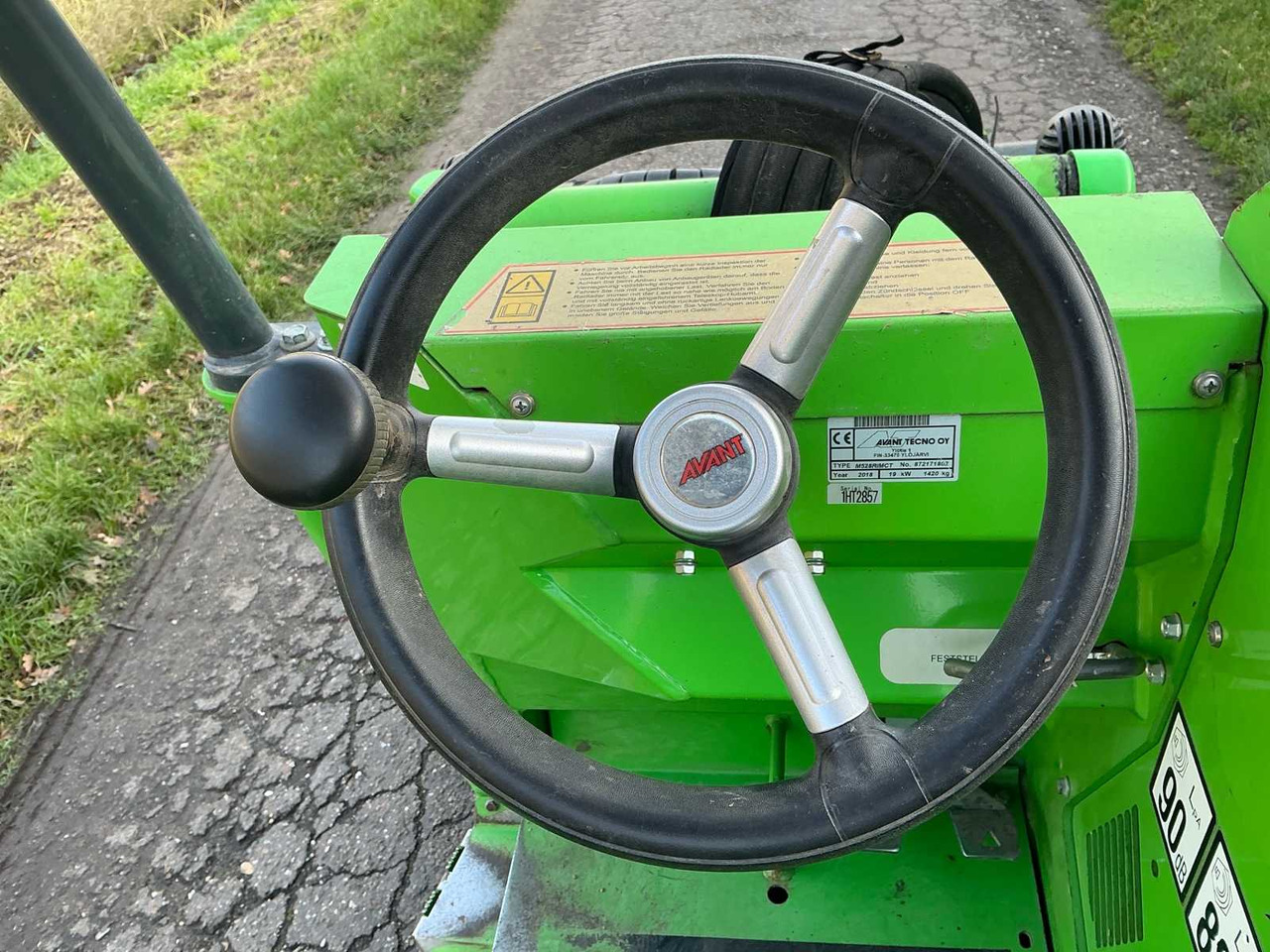 Wheel loader 2018 AVANT M528 SHOVEL