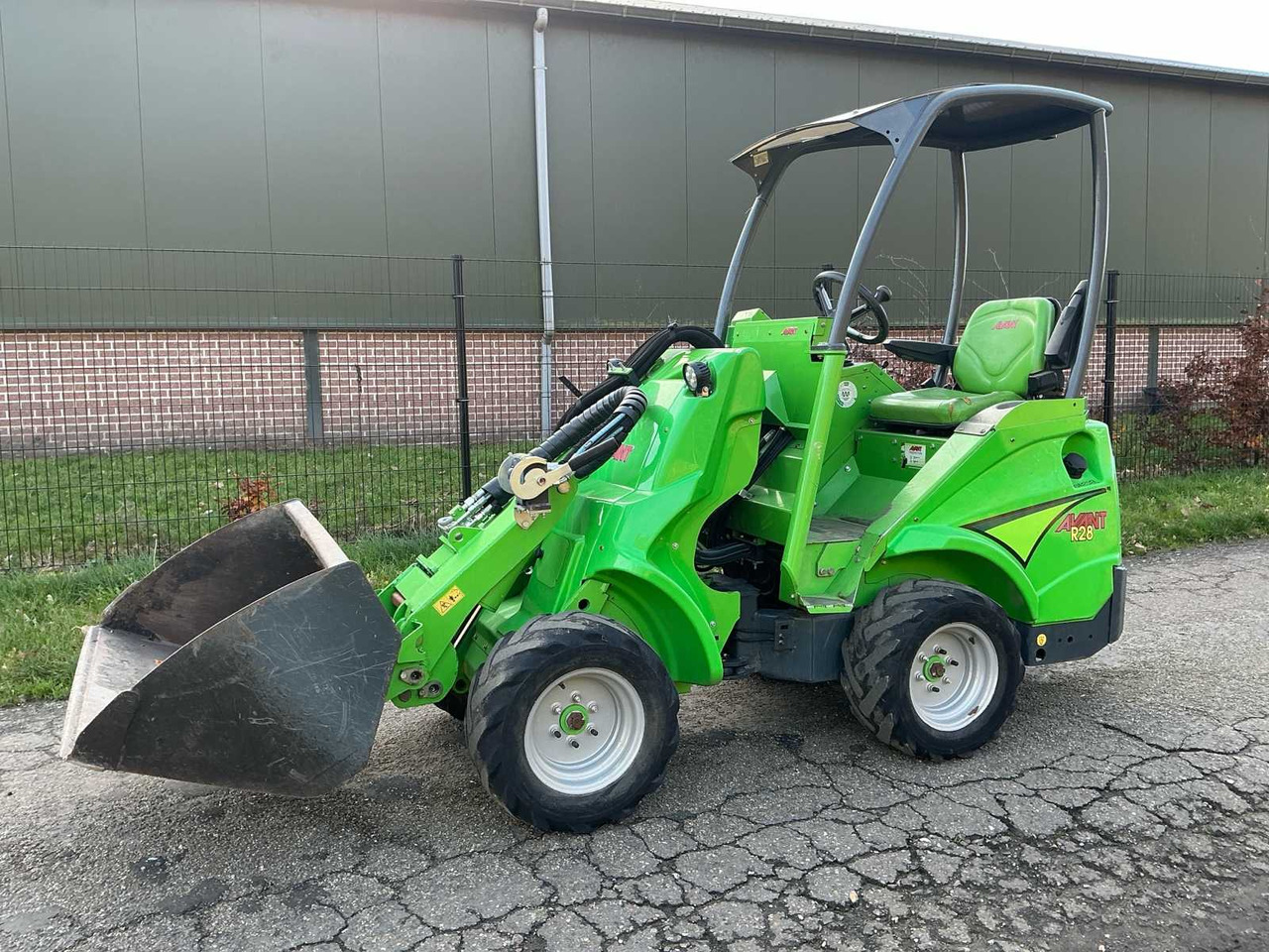 Wheel loader 2018 AVANT M528 SHOVEL