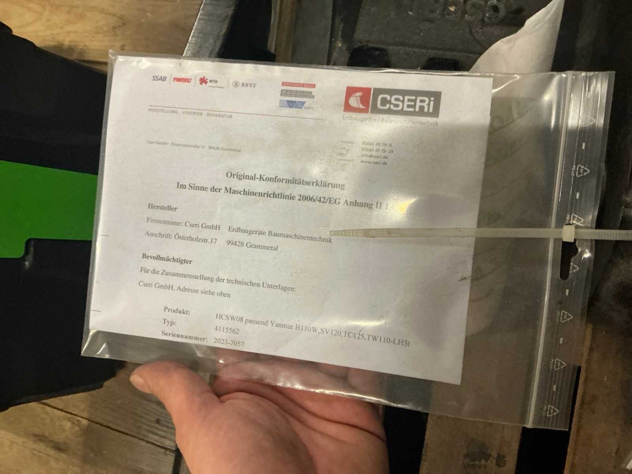 Wheel loader 2023 YANMAR HCSW08 QUICK COUPLER, HYDR.