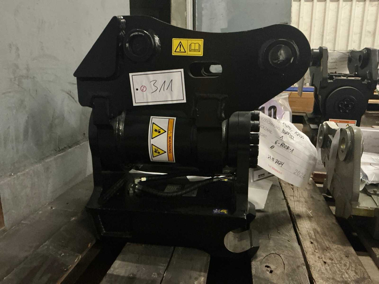 Wheel loader 2023 YANMAR QUICK COUPLER, HYDR. + SWIVEL MOTOR