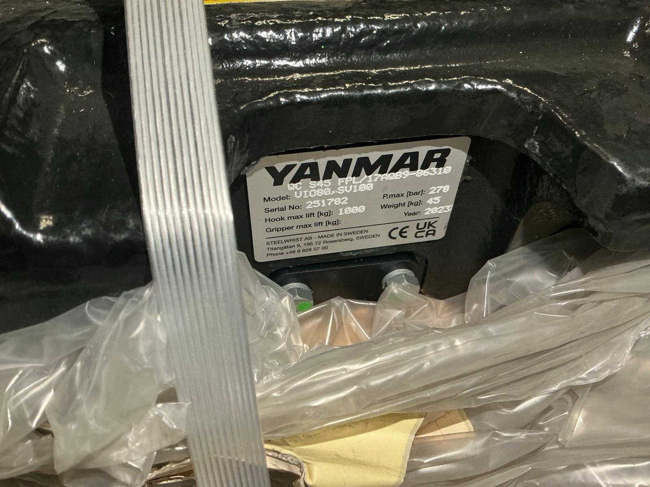 Wheel loader 2023 YANMAR WC S45 QUICK COUPLER, HYDR.