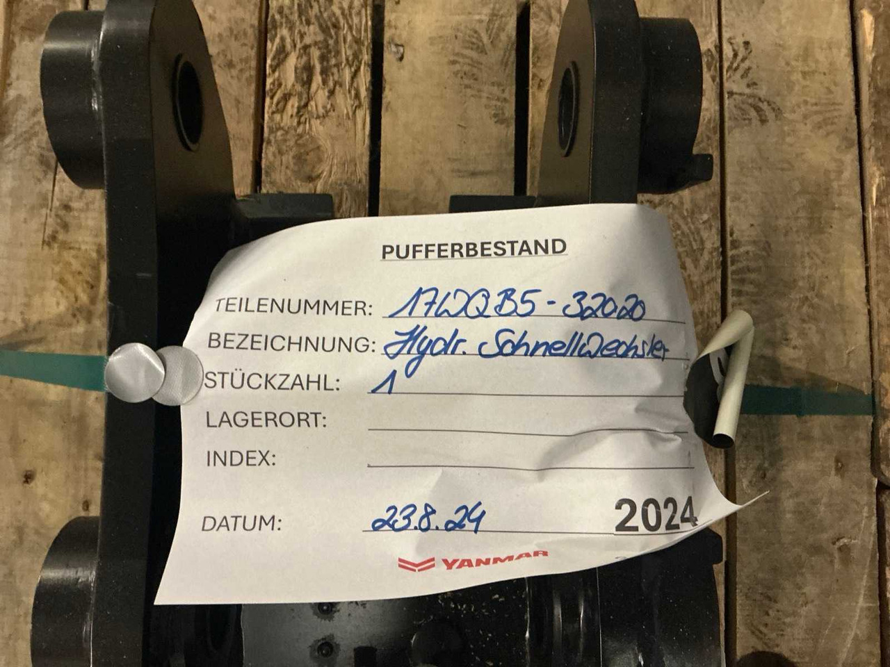 Wheel loader 2024 YANMAR QUICK COUPLER, HYDR.