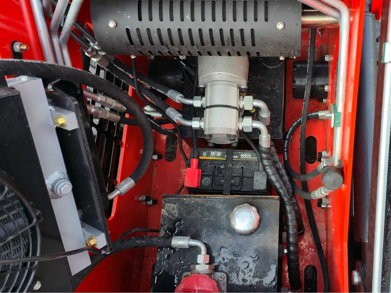 Wheel loader 2025 - SDLOOL - SL380 - RED - SHOVEL