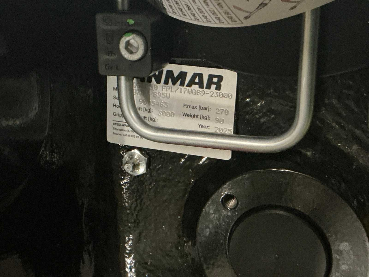 Wheel loader 2025 YANMAR QC S50 QUICK COUPLER, HYDR.