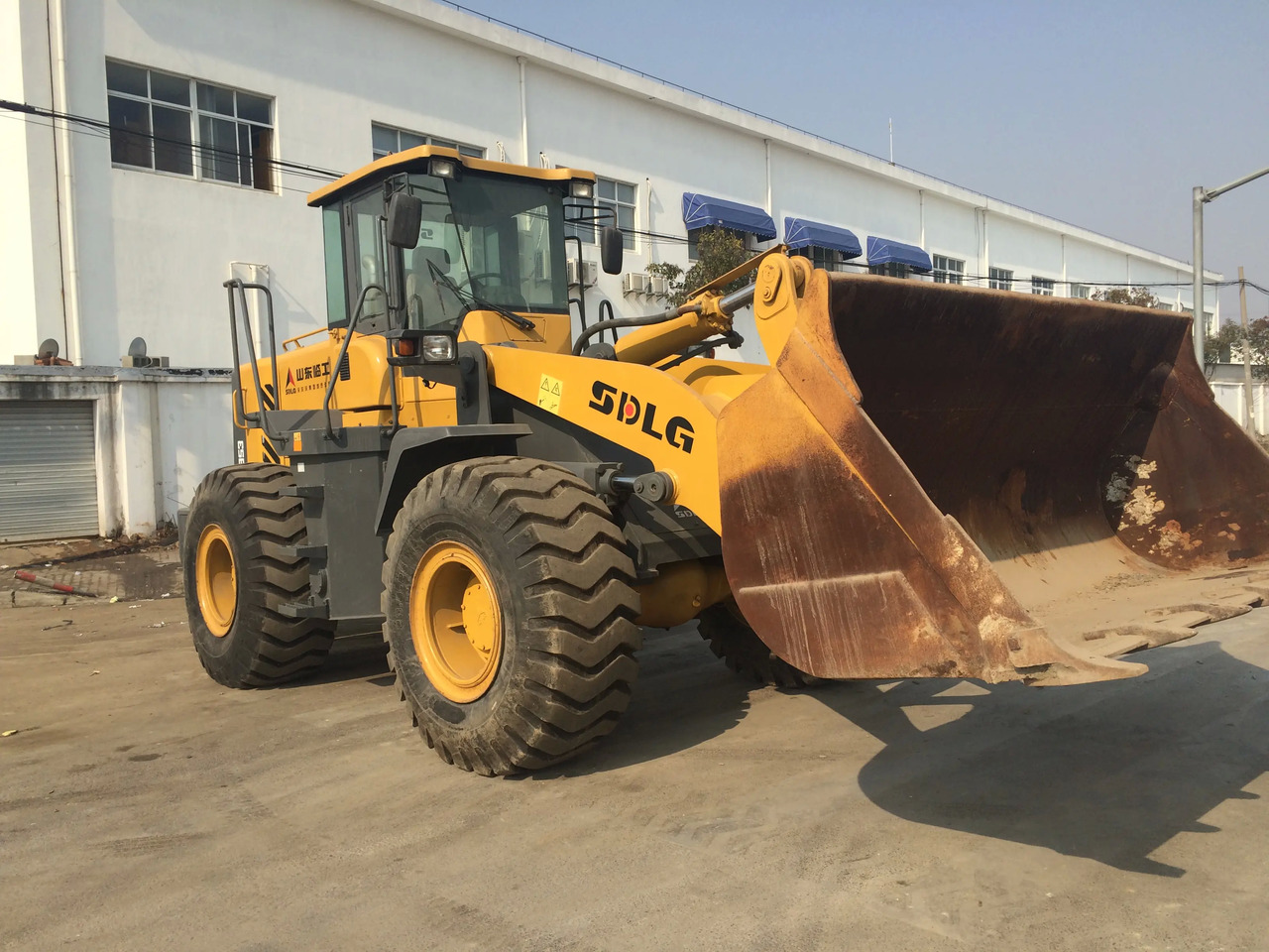Wheel loader 5 ton mini Used Original State loader SDLG 953 Used Small  wheel loader in good condition