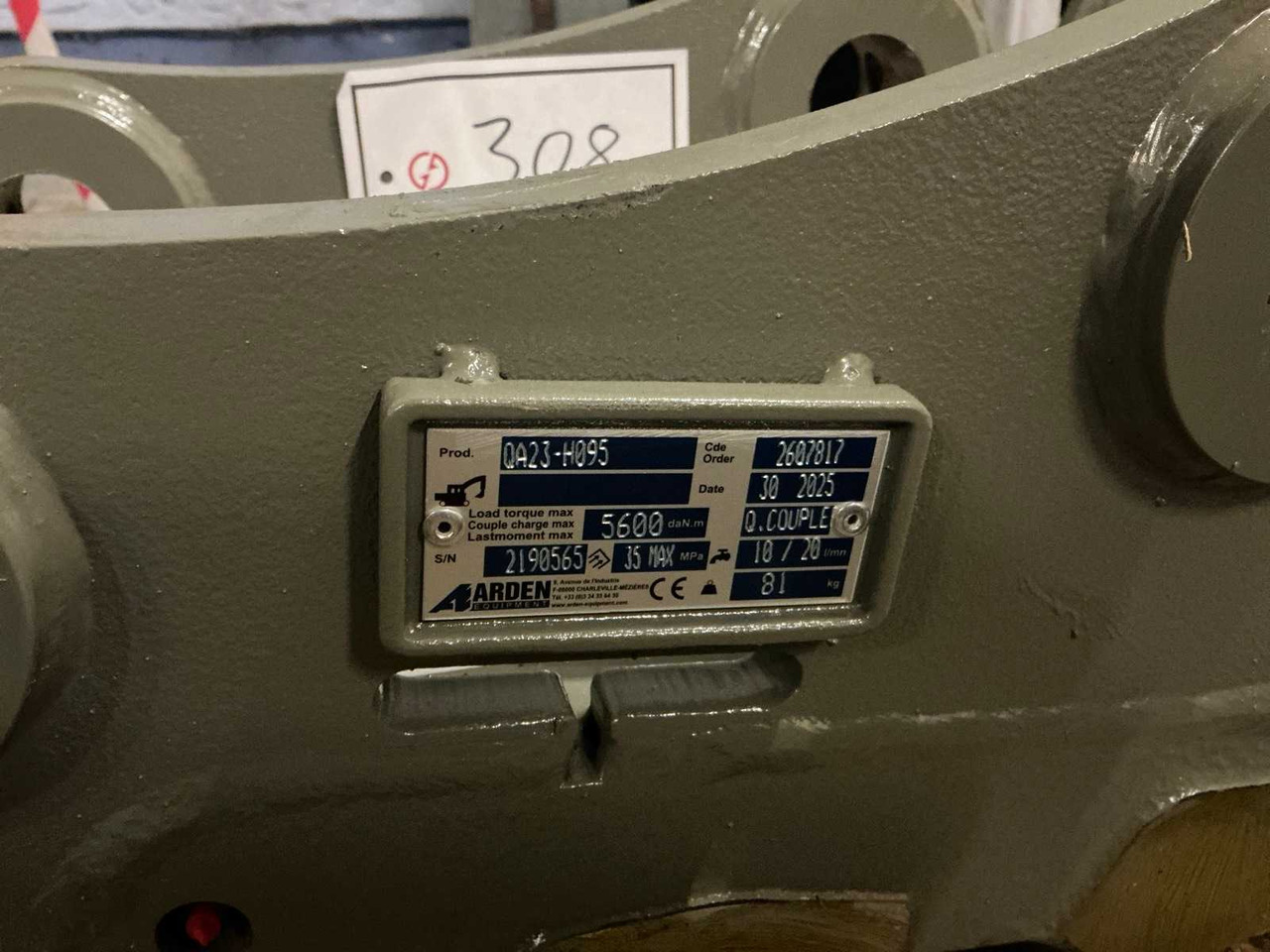 Wheel loader ARDEN - QA23-H095 - 2025 - QUICK COUPLER, HYDR.