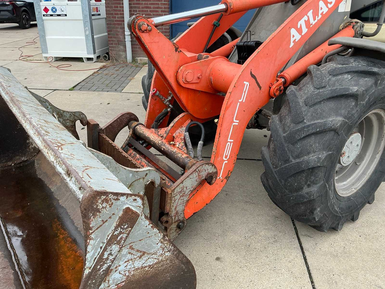 Wheel loader Atlas 652