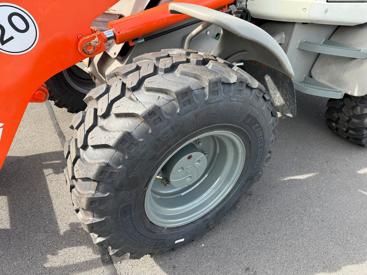 Wheel loader Atlas AR 80 hydr. SW , Palettengabel