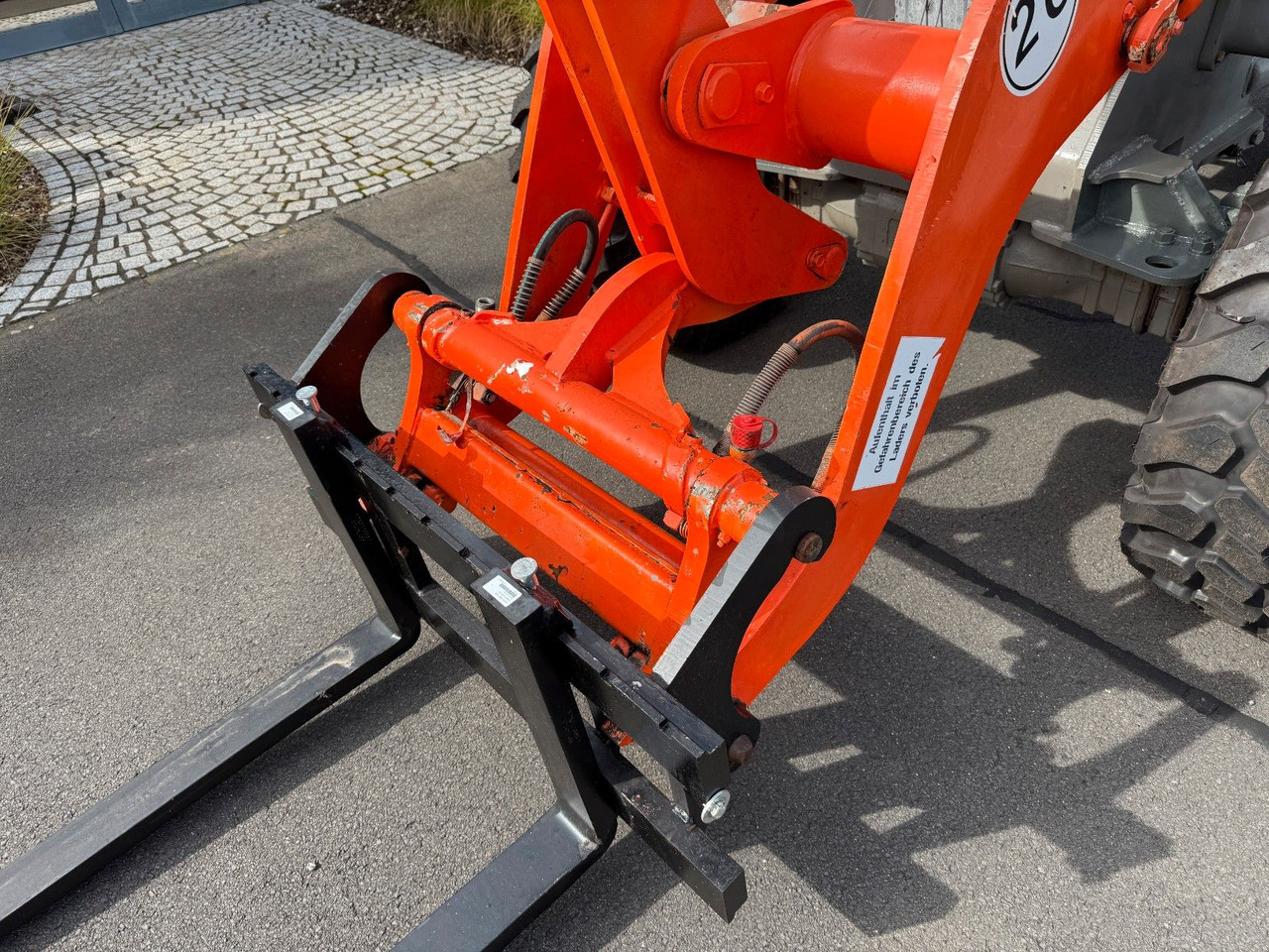 Wheel loader Atlas AR 80 hydr. SW , Palettengabel