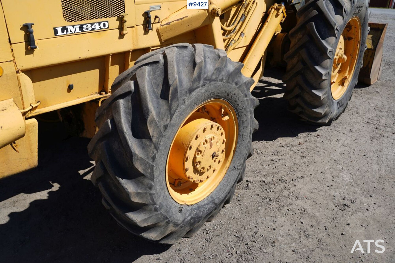 Wheel loader Backhoe loader Volvo BM 840