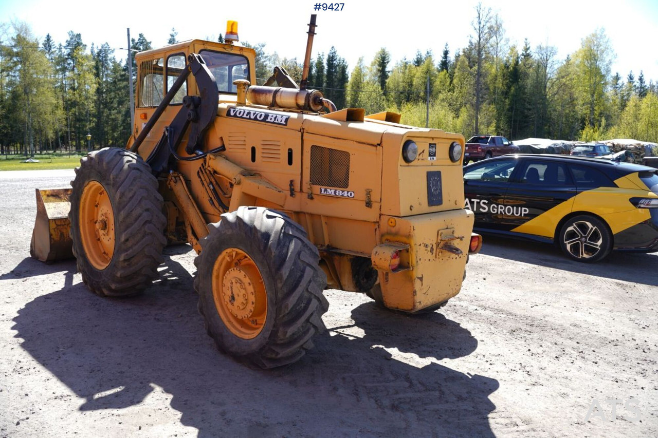 Wheel loader Backhoe loader Volvo BM 840