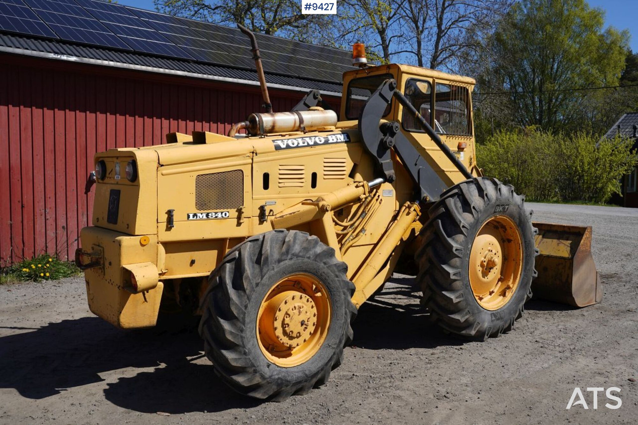 Wheel loader Backhoe loader Volvo BM 840