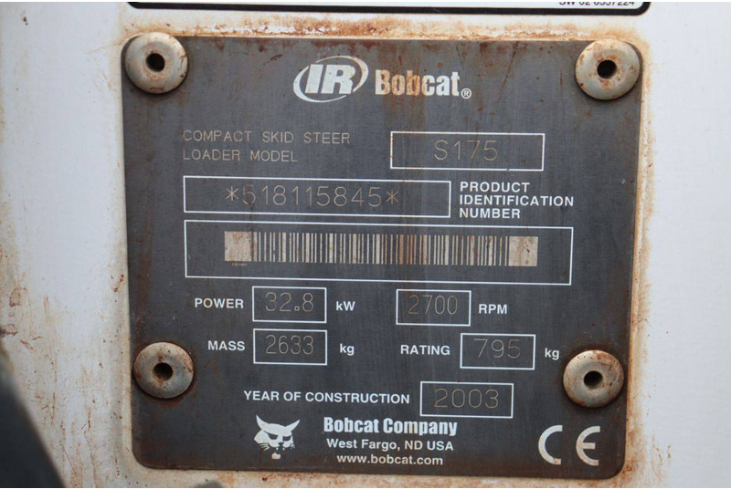 Wheel loader Bobcat S175