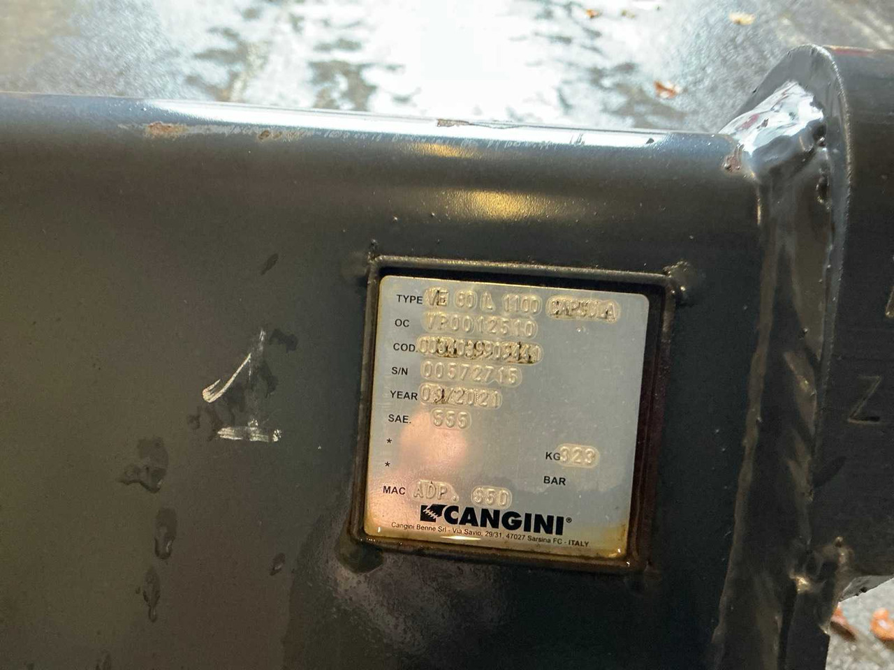 Wheel loader CANGINI - 2021 - SCREENING BUCKET 1100MM