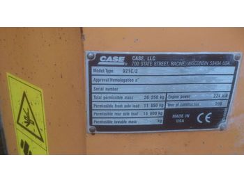 Wheel loader CASE 921 C