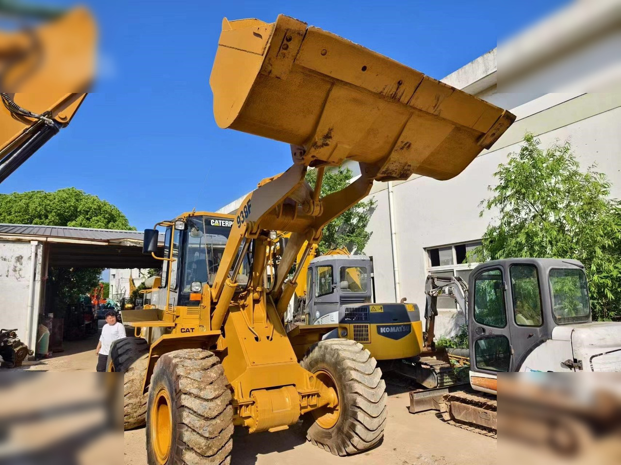 Wheel loader CATERPILLAR 938F