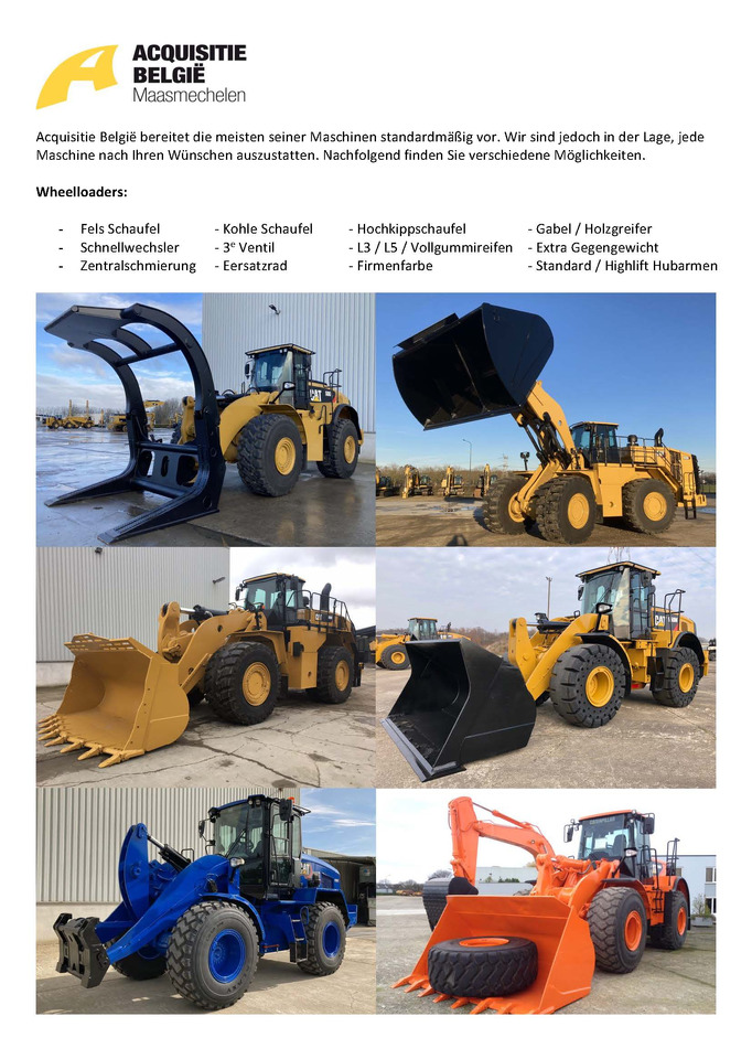 Wheel loader CATERPILLAR 962M