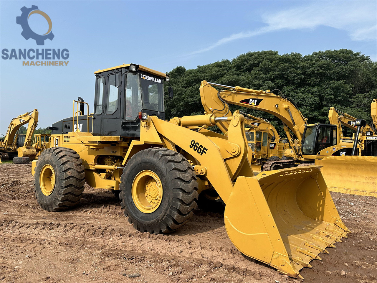 Wheel loader CATERPILLAR 966F