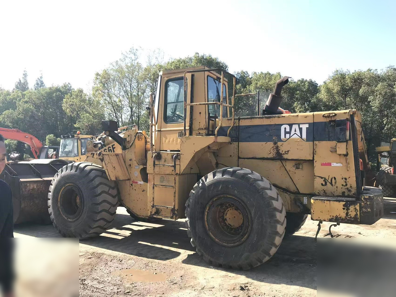 Wheel loader CATERPILLAR 966F I