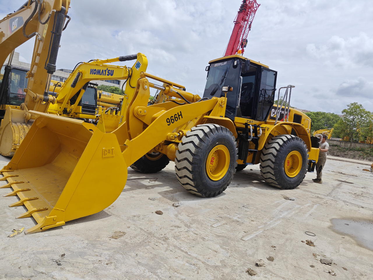 Wheel loader CATERPILLAR 966H used cat wheel loader