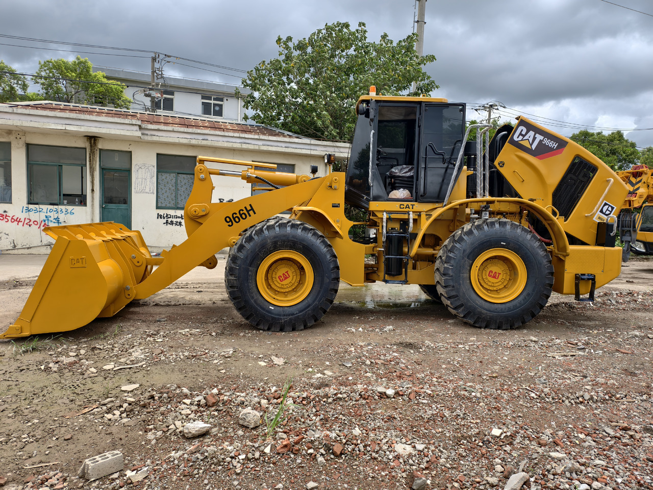 Wheel loader CATERPILLAR 966H used cat wheel loader