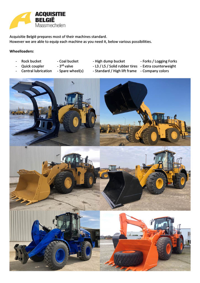 Wheel loader CATERPILLAR 972 Next Gen