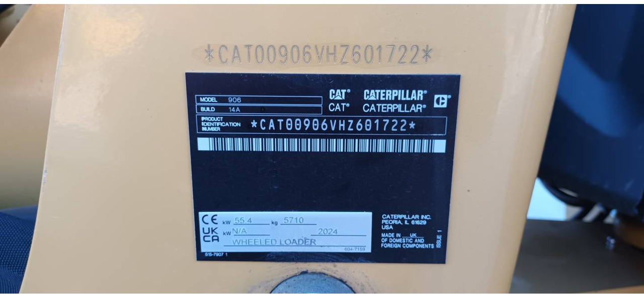 Wheel loader CAT 906