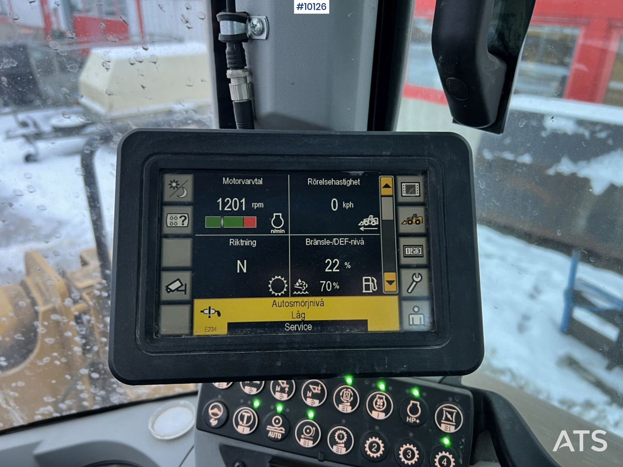 Wheel loader CAT 938M Wheel Loader Long Boom