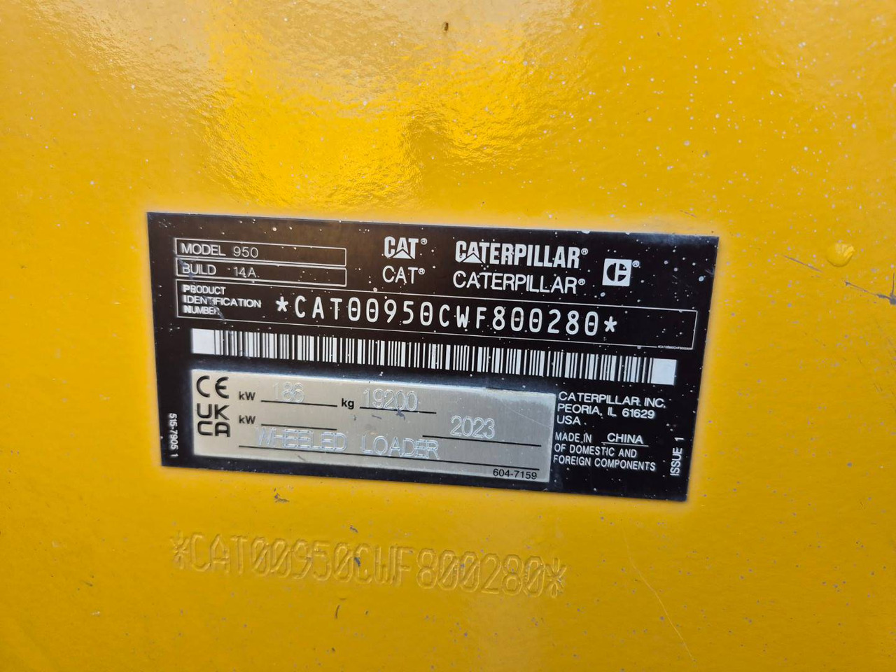 Wheel loader CAT 950