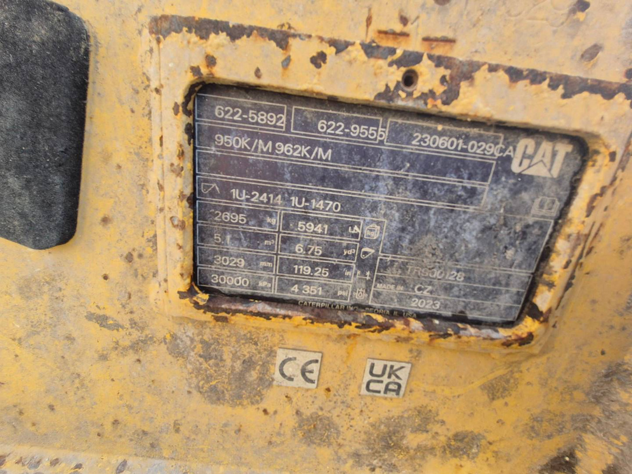 Wheel loader CAT 950