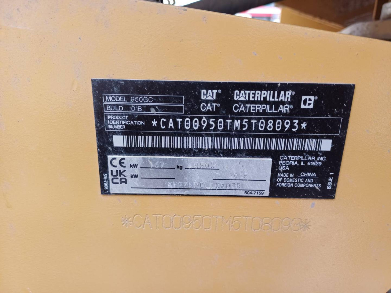 Wheel loader CAT 950GC