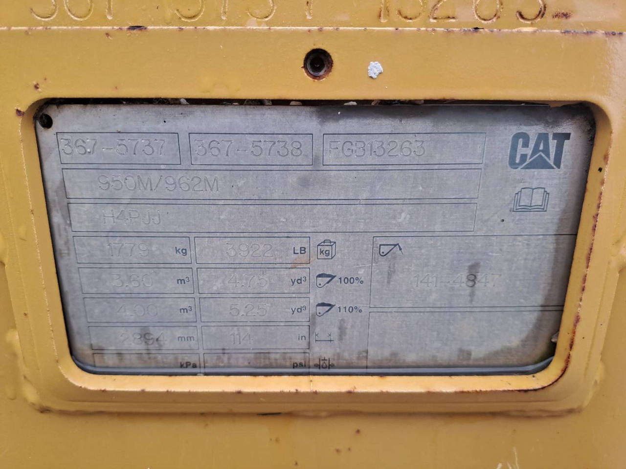 Wheel loader CAT 950M