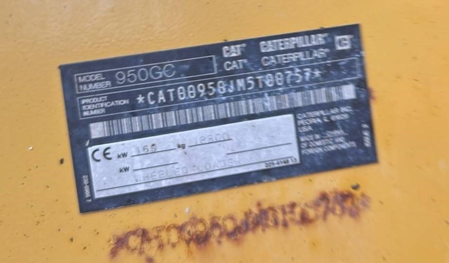 Wheel loader CAT 950 GC (Under Preparation)