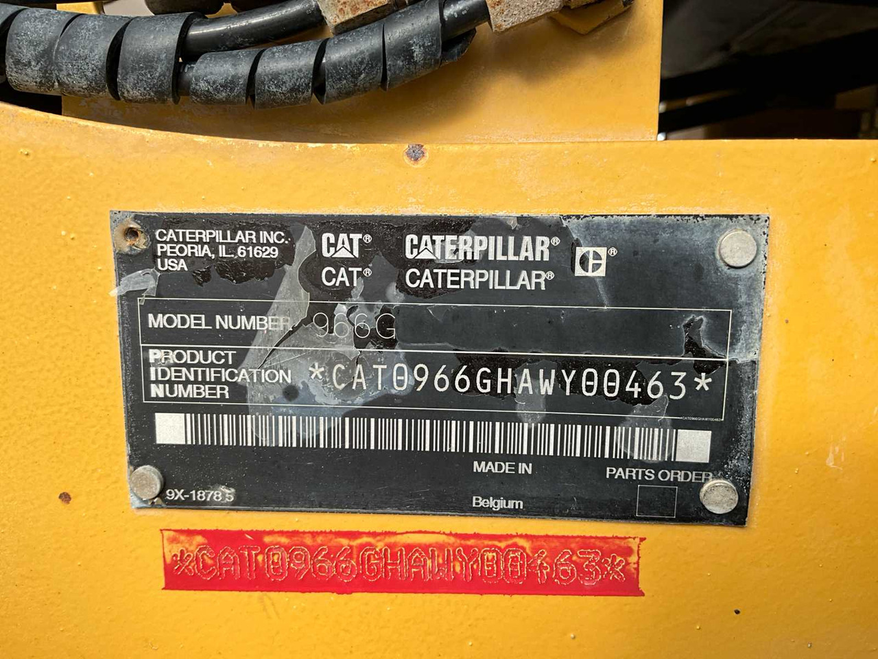 Wheel loader CAT 966G