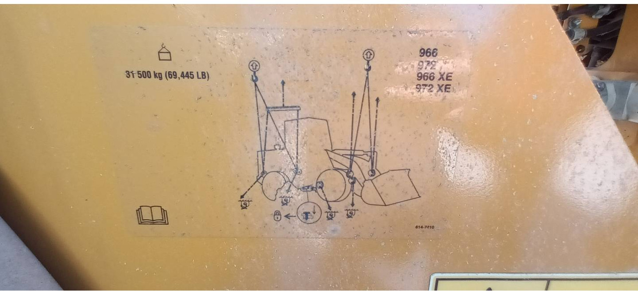 Wheel loader CAT 972 XE