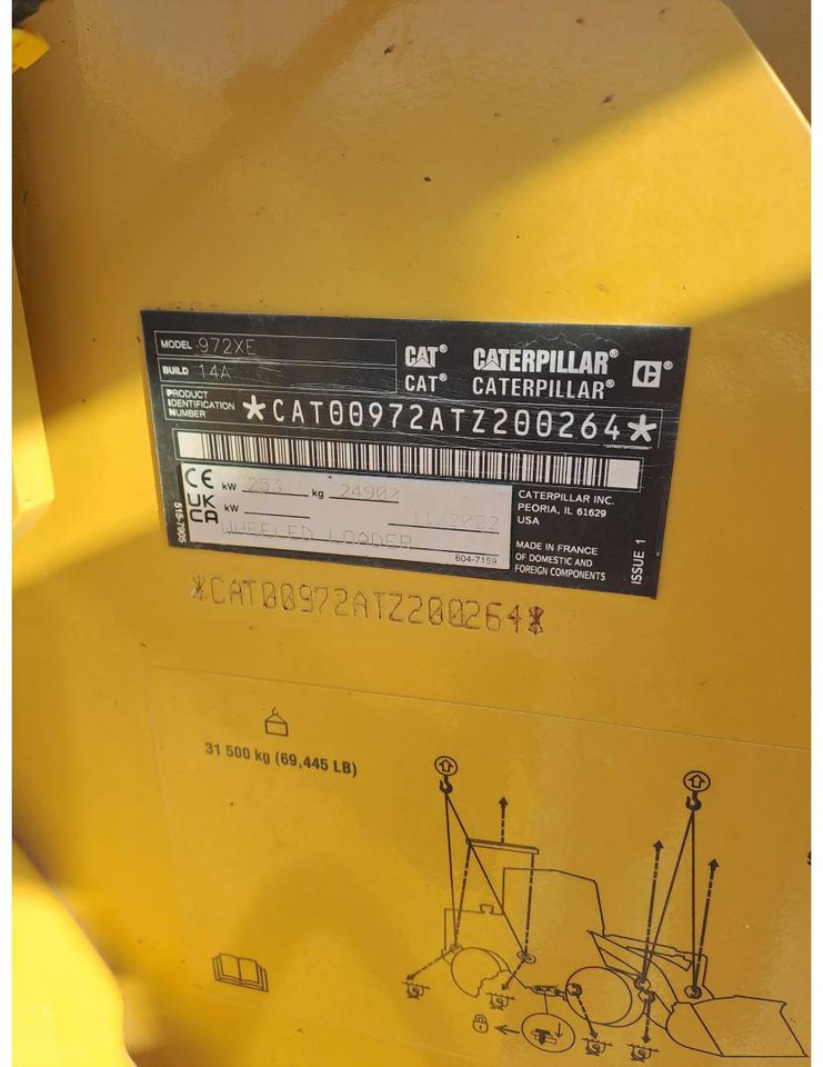 Wheel loader CAT 972 XE