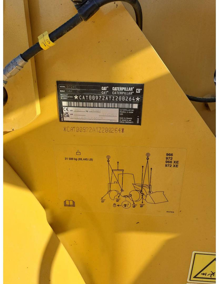 Wheel loader CAT 972 XE