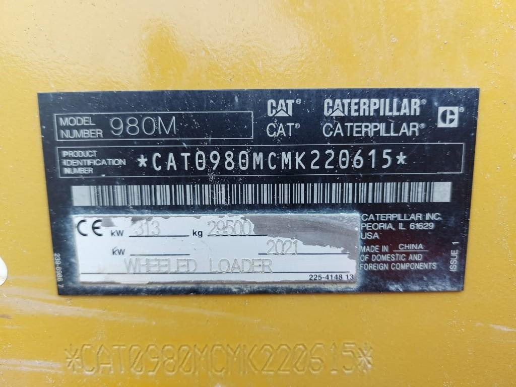 Wheel loader CAT 980 M